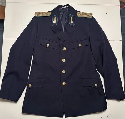 东德东德 DDR 铁路铁路 Reichsbahn 火车军官夹克剩余 — 第 1/4 张图片