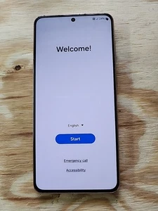 Samsung Galaxy S21 - 128 GB - Gray (Unlocked) heavy damage on screen - Afbeelding 1 van 8
