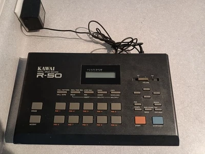 Kawai R-50 R50 Rare Drum Machine -  TESTED With Power Cord - Used Japan - Image 1 of 4