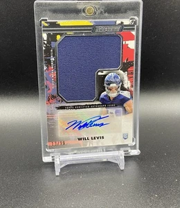 2023 Topps Composite Jumbo Patch Autographs Vertical Will Levis #Cjpav-Wl RC - Picture 1 of 2