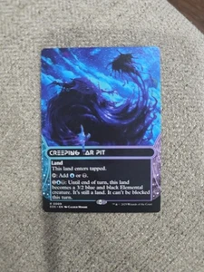 Magic The Gathering: Creeping Tar Pit 0009 Borderless Edge of Eternities: Stellar Sights Regular - Imagen 1 de 1