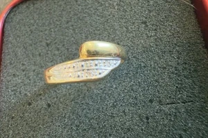 Bicolor Gold DamenRing 585 14 Kt Gelbgold Weißgold - Bild 1 von 5