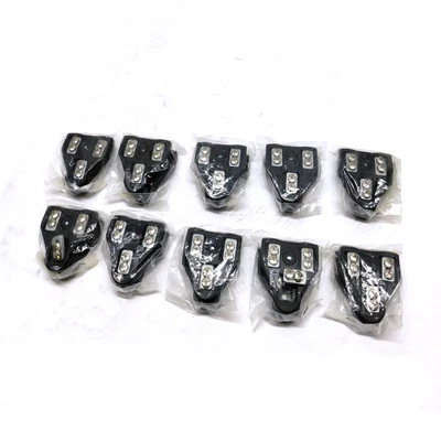 (Lot of 10 Sets) NEW Wellgo RC-6 Look ARC Compatible Road Bike Cleats Black - Image 1 of 3