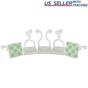 Adhesive Cable Clip Cord Organizer Holder Small (Pack of 25) - Picture 1 of 2