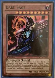 YuGiOh Dark Sage LCYW-EN027 1st Edition - Foto 1 di 1