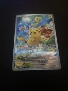 Pikachu 027 Sv: Scarlet & Violet Promo Cards Holo - Picture 1 of 2