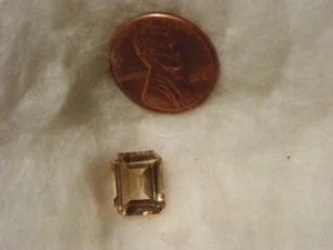 Danburite 4.36 Carats 8.78x10.94x5.74 MM. Octagon Eye Clean Natural Inclusions - Picture 1 of 2