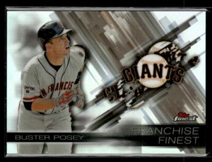 2016 Finest #FF-BP Buster Posey Franchise Finest Near Mint - Picture 1 of 2