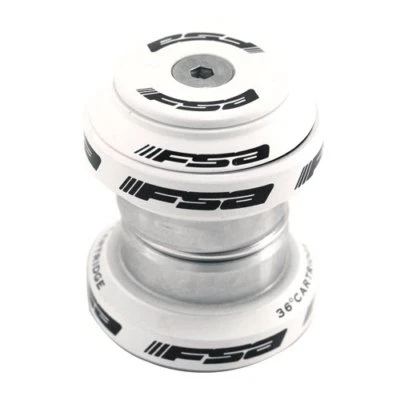 FSA Orbit MX 1-1/8&amp;quot; fone de ouvido sem rosca MTB Road com tampa superior, branco - Imagem 1 de 4
