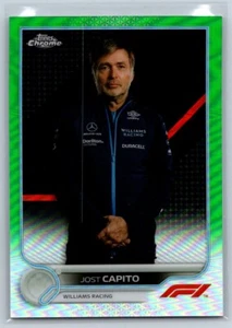 2022 Topps Chrome F1 Green Jost Capito /99 - Bild 1 von 2