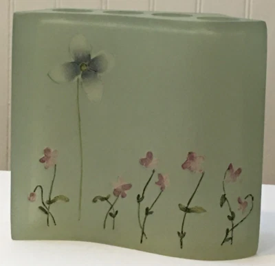 NUEVO SOPORTE PARA CEPILLO DE DIENTES CROSCILL ESSENTIAL PINTADO A MANO Foto 1 de 4