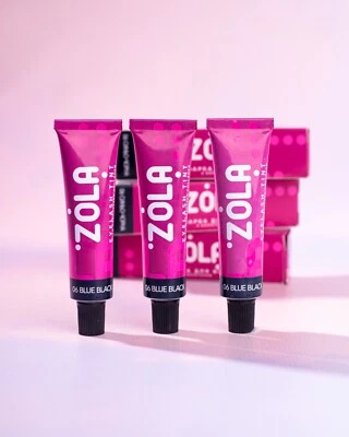 ZOLA TINTE PESTAÑAS CON COLÁGENO AZUL-NEGRO Foto 1 de 3