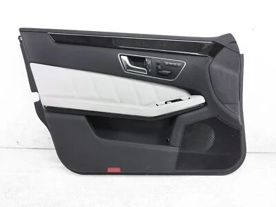 Mercedes-Benz E350 2010-2013 4 puertas interior del panel de la puerta del conductor delantero moldura - gris Foto 1 de 4