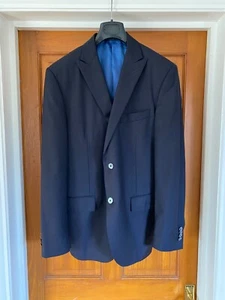 Corneliani Navy Blue Extrafine Virgin Wool Blazer Jacket Size 40 R IT 50 - Picture 1 of 18
