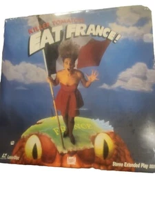 KILLER TOMATOES EAT FRANCE! Laserdisc Stereo Extended Play Fox RARE NEW SEALED - Picture 1 of 7