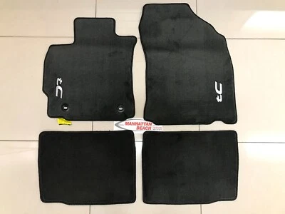 2014-2016 SCION TC BLACK CARPET FLOOR MATS PT206-21140-22 GENUINE TOYOTA/SCION  - Image 1 of 4