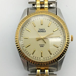 Timex Indiglo Watch Women Water-Resistant CR 2016 Cell Philippines Needs Repair - Picture 1 of 4