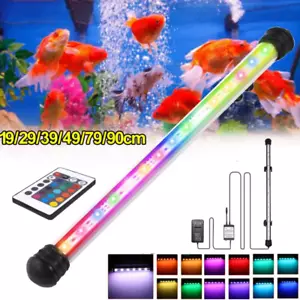 LED Aquarium Lampe 19cm-90cm Leuchten Mollusken Beleuchtung RGB Aquariumleuchte - Bild 1 von 40