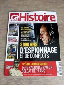 REVUE ça m'intéresse HISTOIRE N° 51 NOVEMBRE 2018 / 3000 ANS D'ESPIONNAGE - Afbeelding 1 van 1