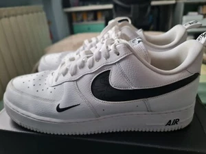 NIKE Air Force 1 '07 LV8 JD Black/White 46 - Foto 1 di 6