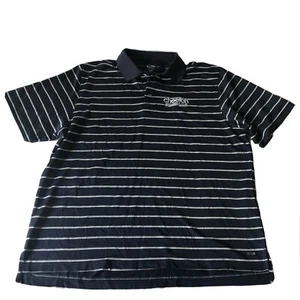 Champion Golf Sport Cheetah Gentleman's Club Pompano Beach Polo Shirt Mens 2XL - Picture 1 of 12