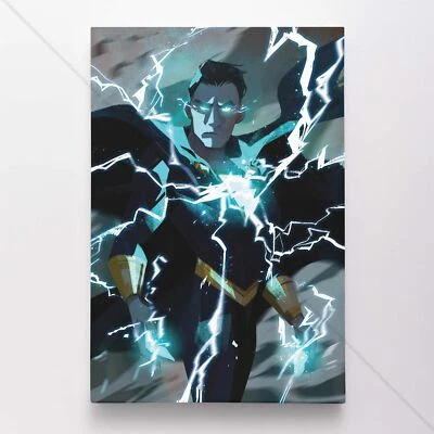 Impresión artística de portada de cómic de DC lienzo póster de Adam negro #29175 Foto 1 de 4