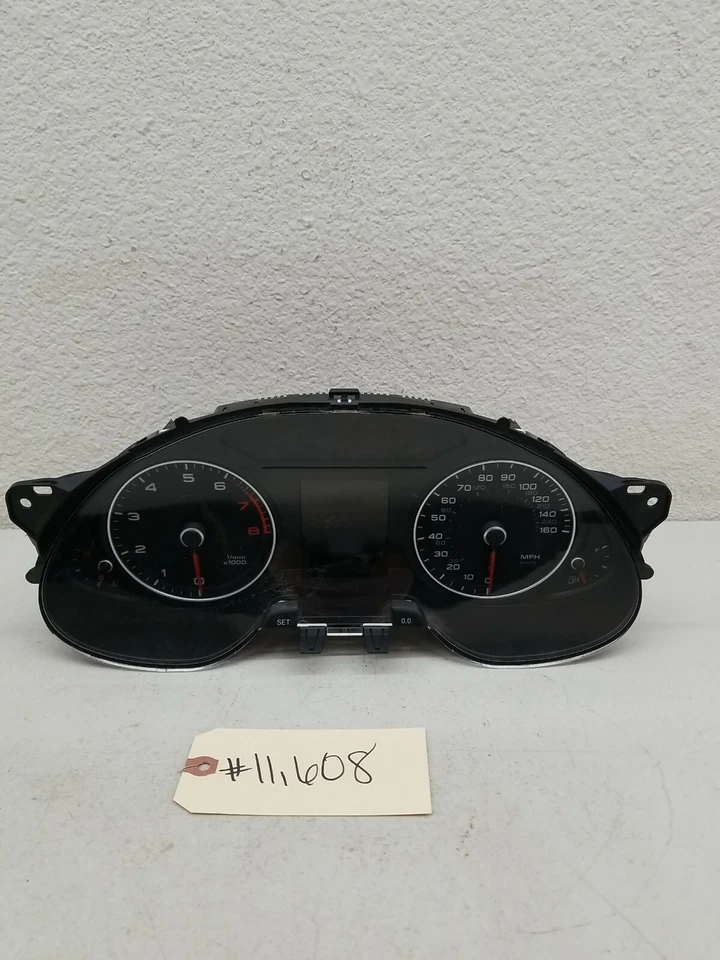 Audi A4 Allroad 2013 2014 2015 2016 velocímetro clúster 8K0920983F millas desconocidas Foto 1 de 4