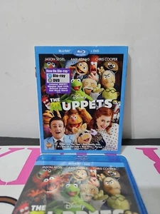 The Muppets Blu-ray + DVD + Slipcover Amy Adams 2012 Disney Movie 2-Disc Edition - Picture 1 of 8