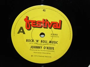 JOHNNY O'KEEFE Rock 'N' Roll music / Mary Lee 45 - Single - Picture 1 of 3