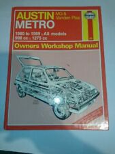 Austin Metro Workshop Manuals Car Manuals and Literature