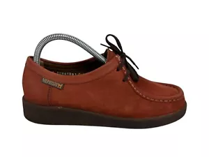 Mephisto Christy Damen-Wanderschuh US 8,5 rot rostfarben Nubukleder Mokassinnaht - Bild 1 von 18