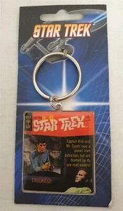 Star Trek - ¡Spock y Kirk engañados! Llavero de metal - Imagen 1 de 5