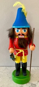 Vintage VEB Hodrewa Rothenthal - German Democratic Republic Hiker Nutcracker 9” - Picture 1 of 10