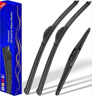 3 wipers Replacement for 2009-2020 Honda Fit, Wiper Blades Original Equipment  Foto 1 de 4