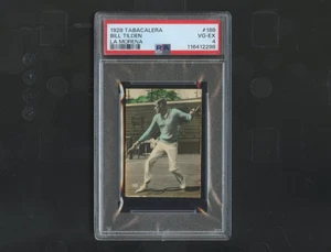 1928 Tabacalera La Morena No 188 Bill Tilden PSA 4 Pop 1 None Higher - Picture 1 of 2