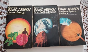 Lot Of 3 Isaac Azimov Books Discus Paperbacks - Picture 1 of 14
