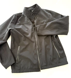 Hawke & Co Men's Soft Shell Black Jacket Size L - Picture 1 of 7