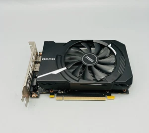 MSI GeForce GTX 1650 AERO ITX 4GB GDDR6 PCI-E DVI DP HDMI GRAFIKKARTE #943 - Afbeelding 1 van 3