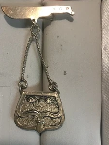 900 Silver Antique Locket Pendant Hunter Basket & Knife RARE Unisex 1800’s - Picture 1 of 24