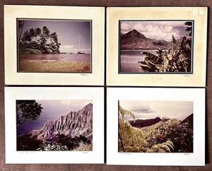 Rare Vintage Michael VanDorn Hawaii Photography Wall Art Prints 8x12, Set of 4 - Picture 1 of 5