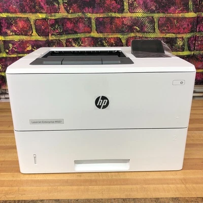 Impressora a Laser Monocromática HP LaserJet Enterprise M507dn 1200 x 1200 dpi 45ppm * - Imagem 1 de 4