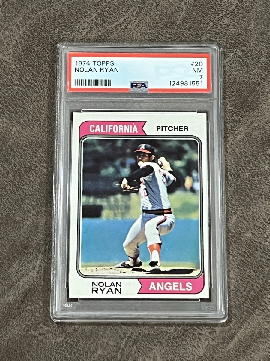 Nolan Ryan Baseball 1974 Season Sports Trading Cards & Accessories