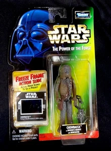 1998 Star Wars Freeze Frame POTF Chewbacca Boushh’s Bounty Figur Neu - Bild 1 von 2