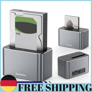 Festplatten-Dock SAS-zu-USB-3.0-Adapter 5 Gbit/s für 2,5 und 3,5 Zoll SATA/SAS H - Afbeelding 1 van 11