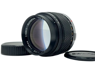 [MINT w/cap] OLYMPUS OM-SYSTEM ZUIKO MC AUTO-T 85mm F/2 Portrait Lens From JAPAN - Image 1 of 4