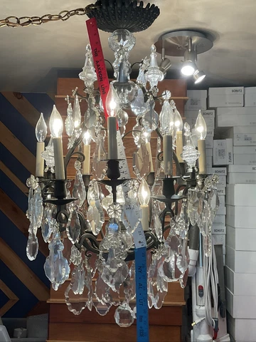 Schonbek Swarovski crystal Victorian Luster chandelier exclusive Prism￼ Louis XV Cover