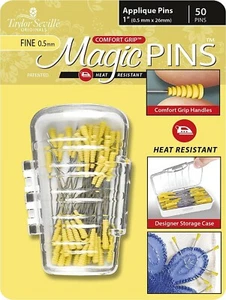 Magic Pins Applique Fine 1" (0.5mm x 26mm) 50 Pins - TS 219751 - Picture 1 of 6