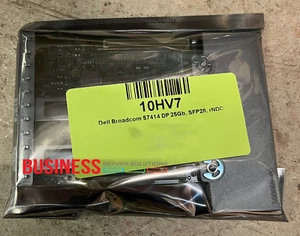 Dell Broadcom 57414 DP 25Gb SFP28 Adapter serwerowy rNDC 10HV7 - Zdjęcie 1 z 1