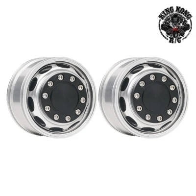 Metal 1.75" Powered Hub Front Wheel for Tamiya 1/14 RC Car Tractor Truck Trailer - Image 1 of 4