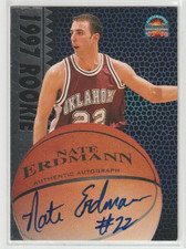 1997 Score Board Authentic Autograph Rookie RC Auto Nate Erdmann